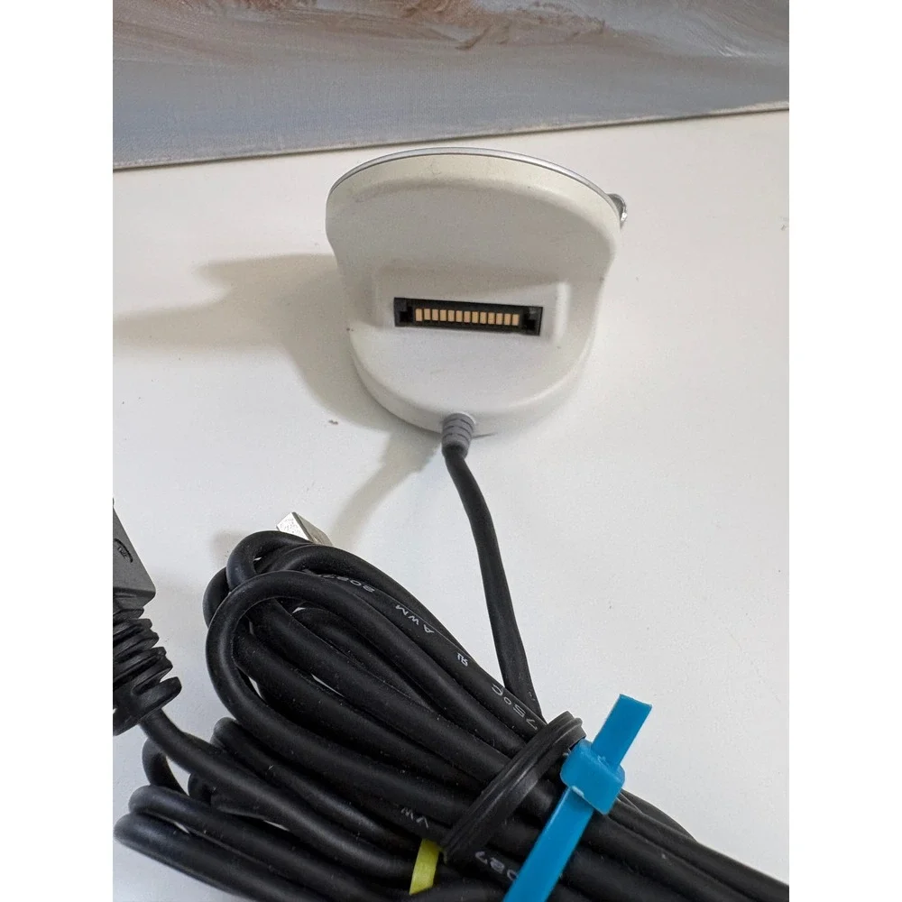 Sony CLIE Cradle Docking Station with PEGA-AC510 AC Adapter 5.7V Silver UNTESTED